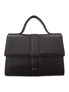 BSANT Beata Cacao Leather Crossbody Bag | Handmade in Spain | New